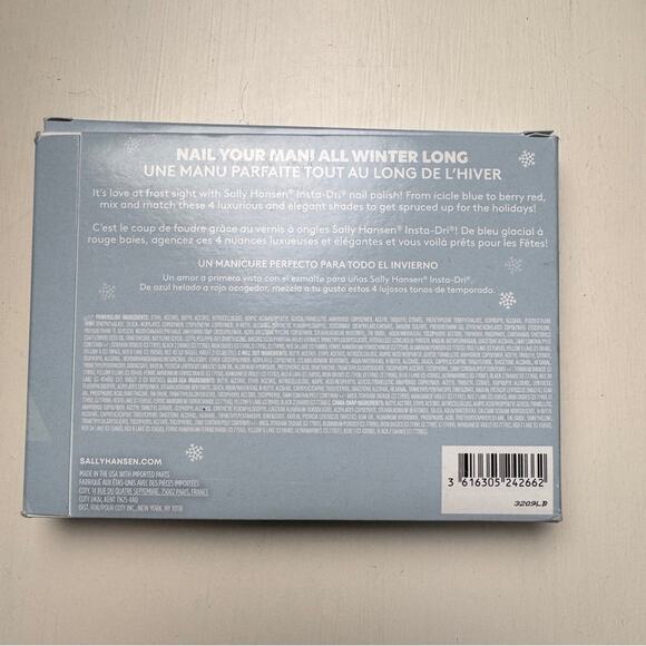 Sally Hansen Ski Son Multipack Four Nail Polishes Seasonal Winter Colors Kit NWT - Picture 7 of 8